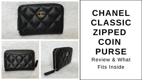 chanel coin purse keychain|chanel classic zipped coin purse.